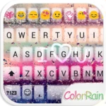 Logo of Color Rain Keyboard android Application 